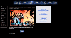 Desktop Screenshot of deadaheadband.com